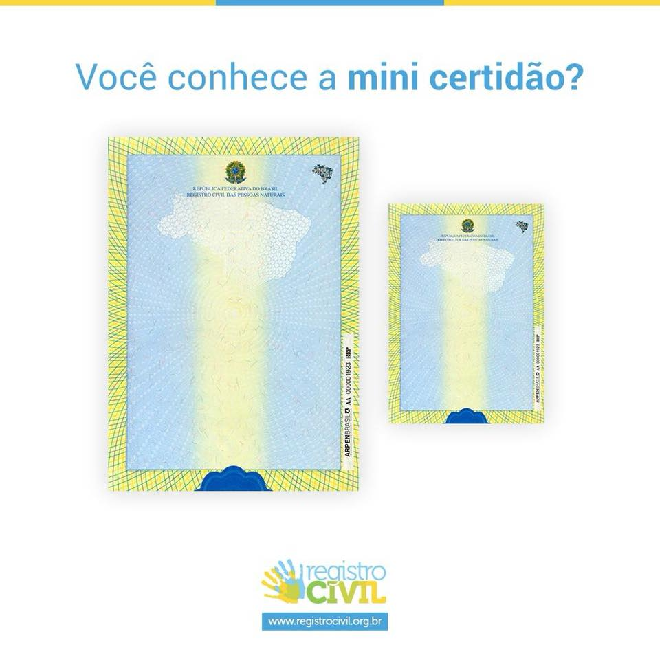 Mini Certidão